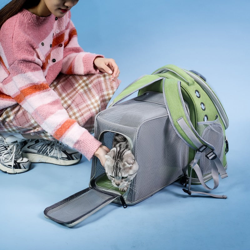 Backpack for Cats and small Dogs, Breathable , outdoor and indoor