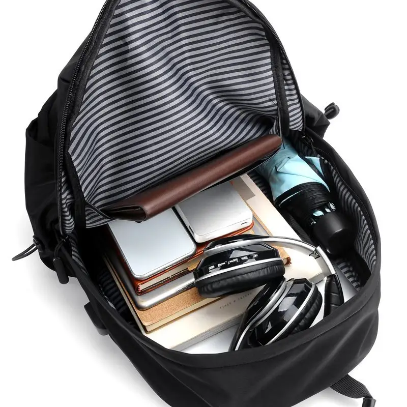 Travel Laptop Backpack for Men & Women – Business Anti-Theft College Bag with USB Charging Port, Fits 15.6” Laptop – Water-Resistant, Lightweight, Black, Blue, Gray
