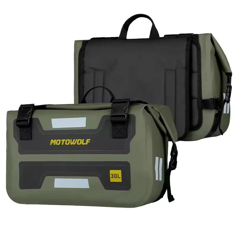 MOTOWOLF Motorcycle Bags Waterproof Outdoor Large Capacity Motorcycle Luggage Saddle Bag
