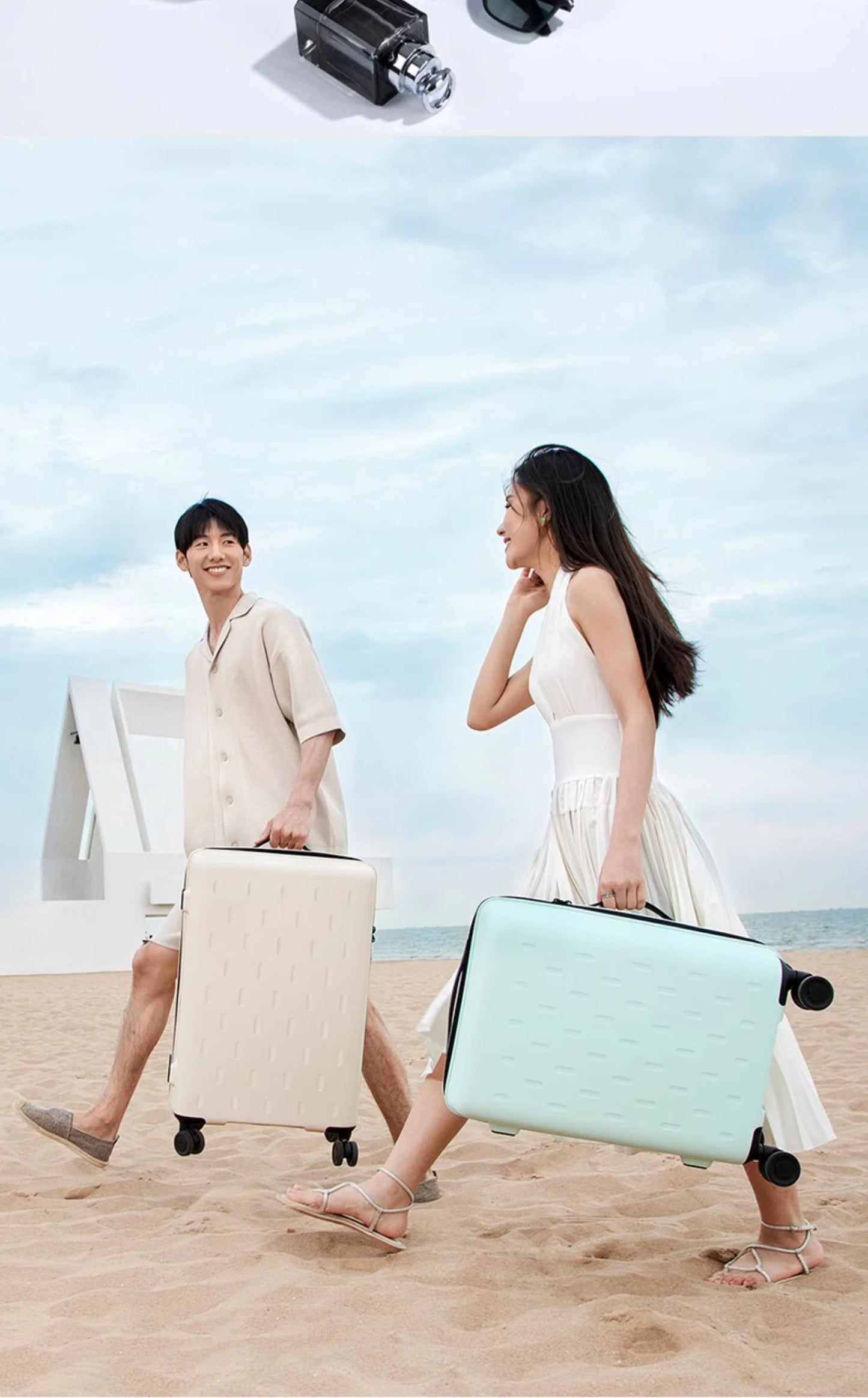 Xiaomi suitcase luggage case men and women 20/24 inch large-capacity colorful ultra-light Mijia suitcase boarding password box