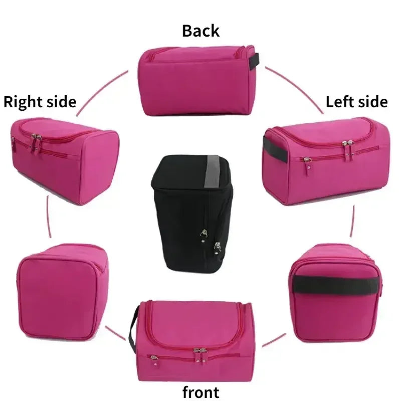 Hot Selling Women Makeup Bags Large Capacity Travel Toiletry Hanging Organizer Kit Cosmetic Bag