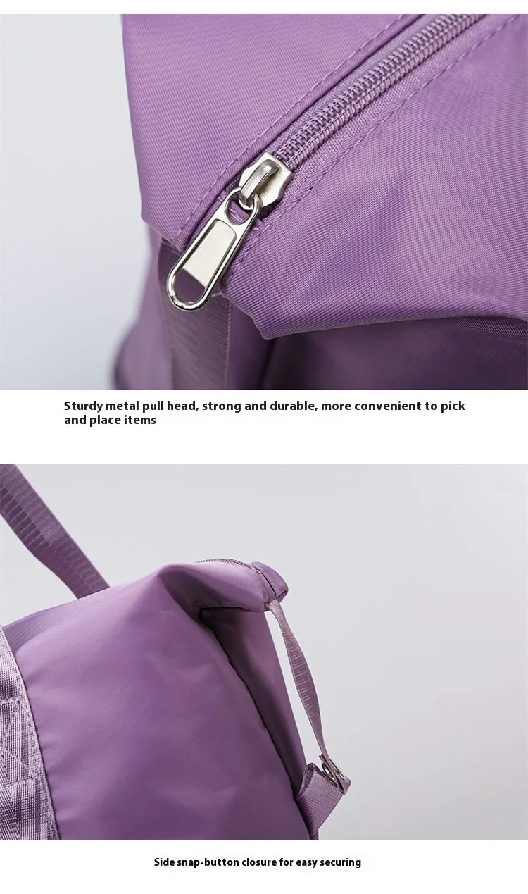 Oxford cloth large capacity travel bag Dry wet separation storage business travel luggage bag Detachable universal wheel