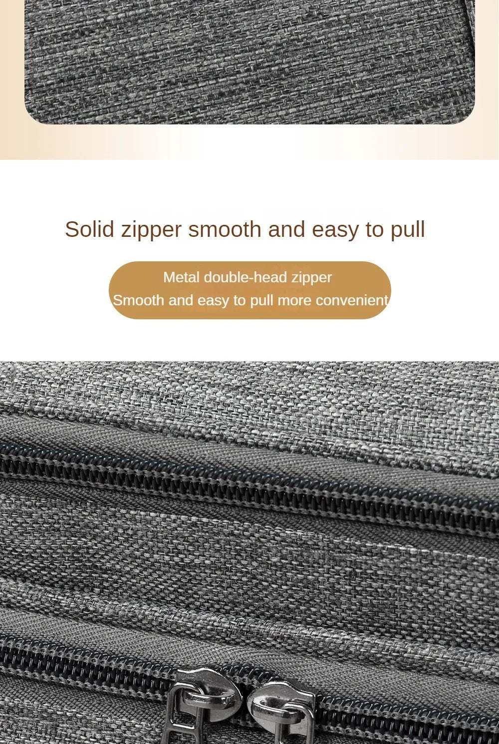 Three Layer Digital Bag Multifunctional Travel Portable Accessories Sorting Bag Large Capacity Power Supply Accessories Bag