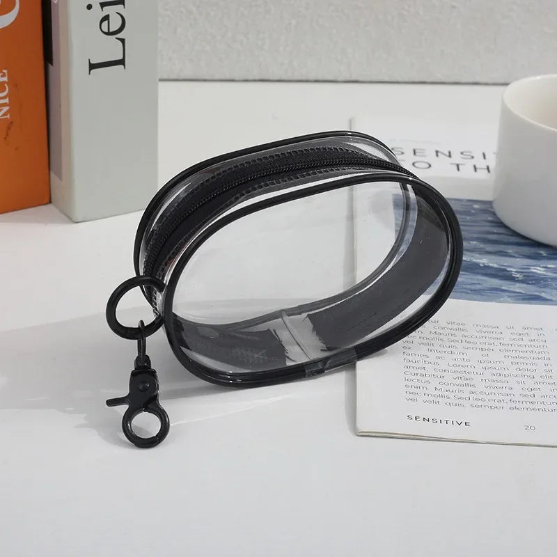 Transparent Travel Cable Organizer - Portable Charger Case with Accessories Storage Bag for Home/Office Ideal for as a pendant.