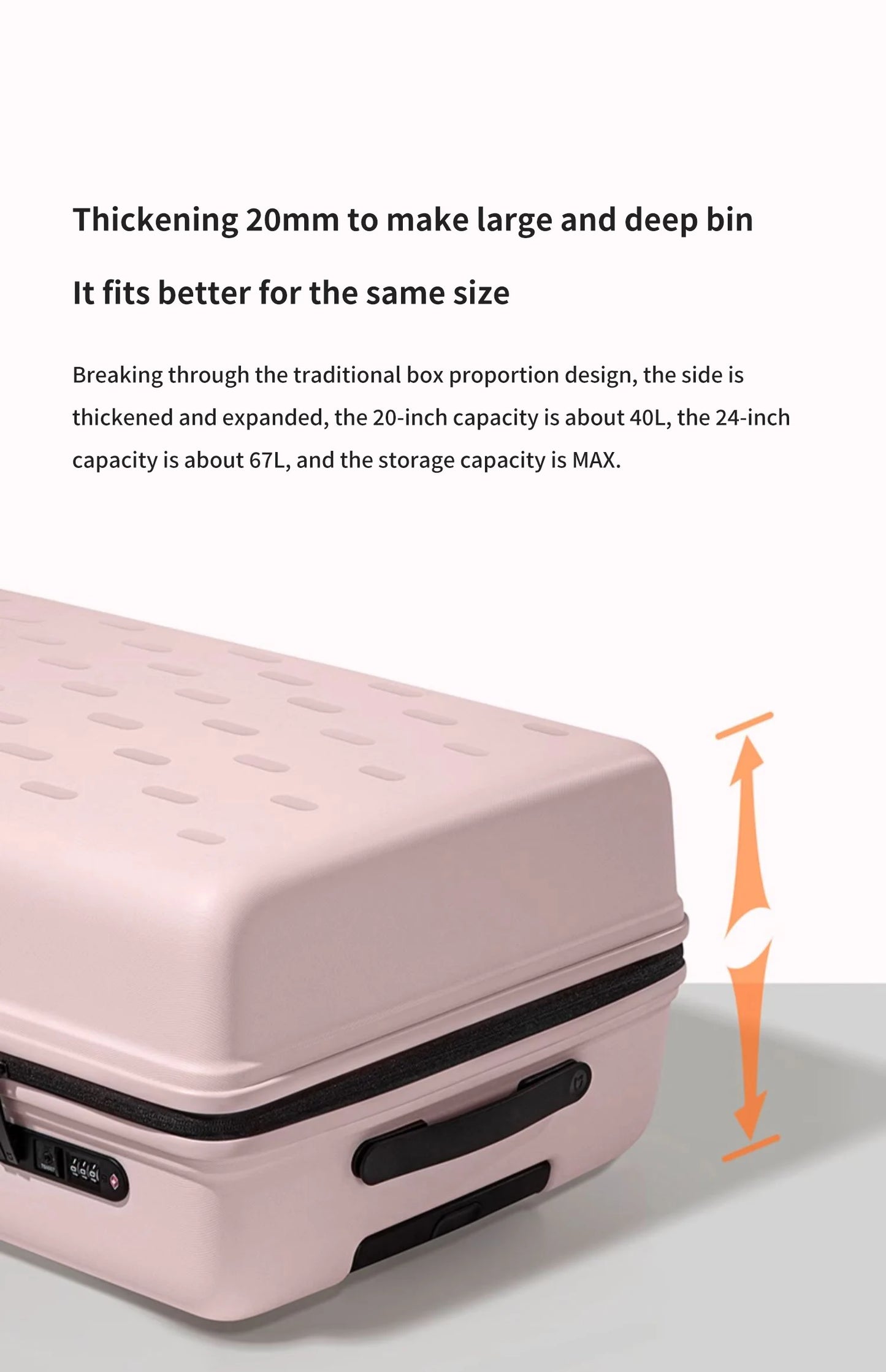 Xiaomi suitcase luggage case men and women 20/24 inch large-capacity colorful ultra-light Mijia suitcase boarding password box