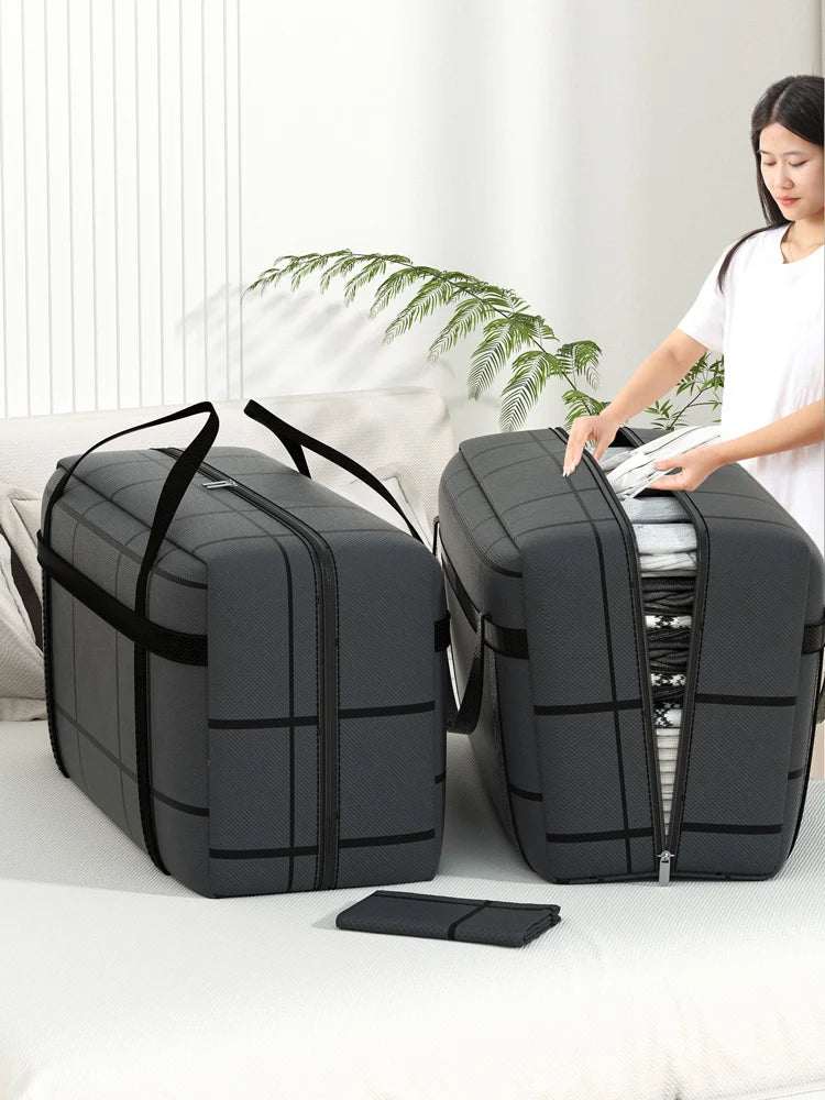 Multifunctional travel camping storage bag Thickened duffel bag Moving bag Foldable waterproof storage bag suitcase