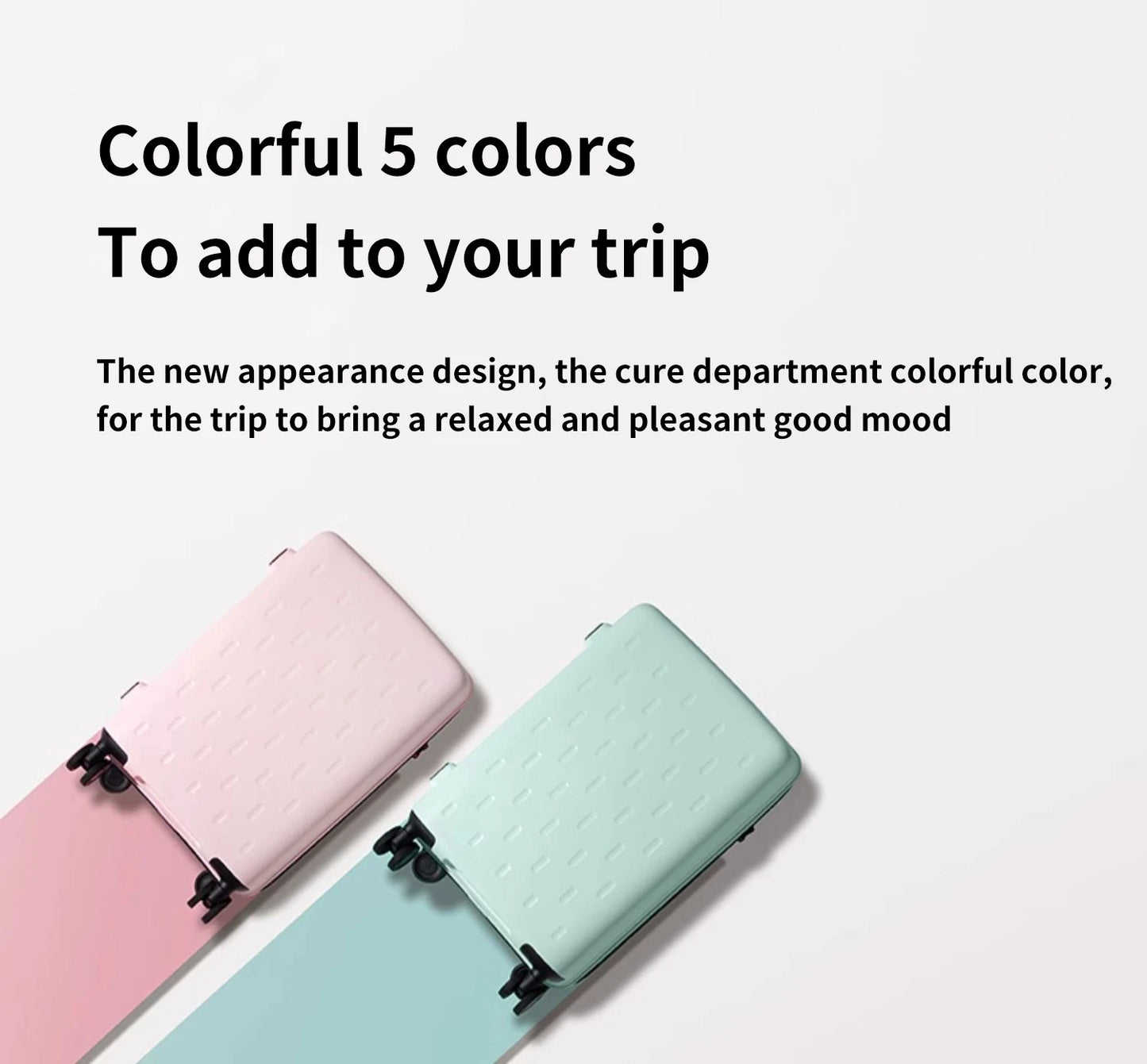 Xiaomi suitcase luggage case men and women 20/24 inch large-capacity colorful ultra-light Mijia suitcase boarding password box