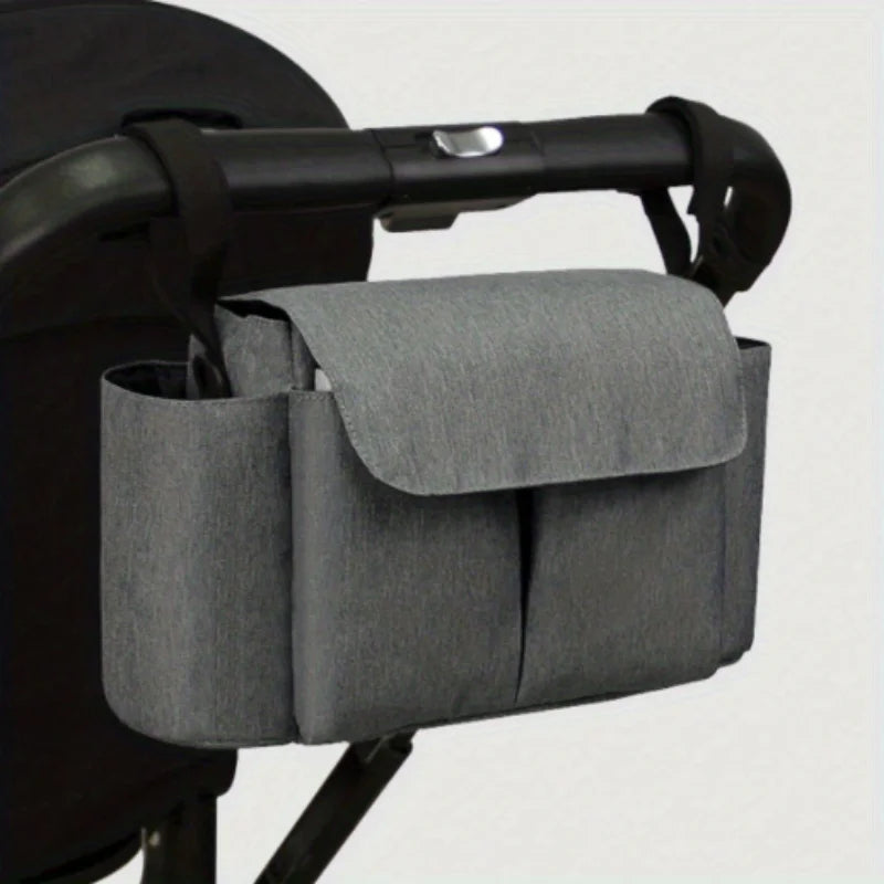 Stroller Organizer Bags Mummy Large Capacity Travel Hanging Bag Bottle Holder Pram Diaper Bags Baby Stroller Accessories