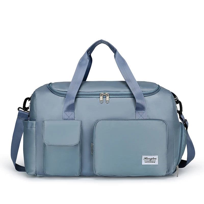 Travel Bag Large Capacity Weekender Overnight Carry On Duffle Bags with Shoe Compartment Sports Fitness Gym Bags for Women