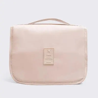 Portable Travel Toiletry Bag, Waterproof Hanging Storage Bag, Mesh Pockets Hook Cosmetic Bag, Travel Accessories,Makeup Bags